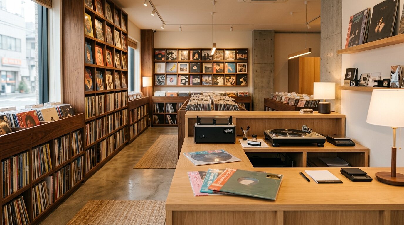 TU-Fieldのレコード買取サービスイメージ