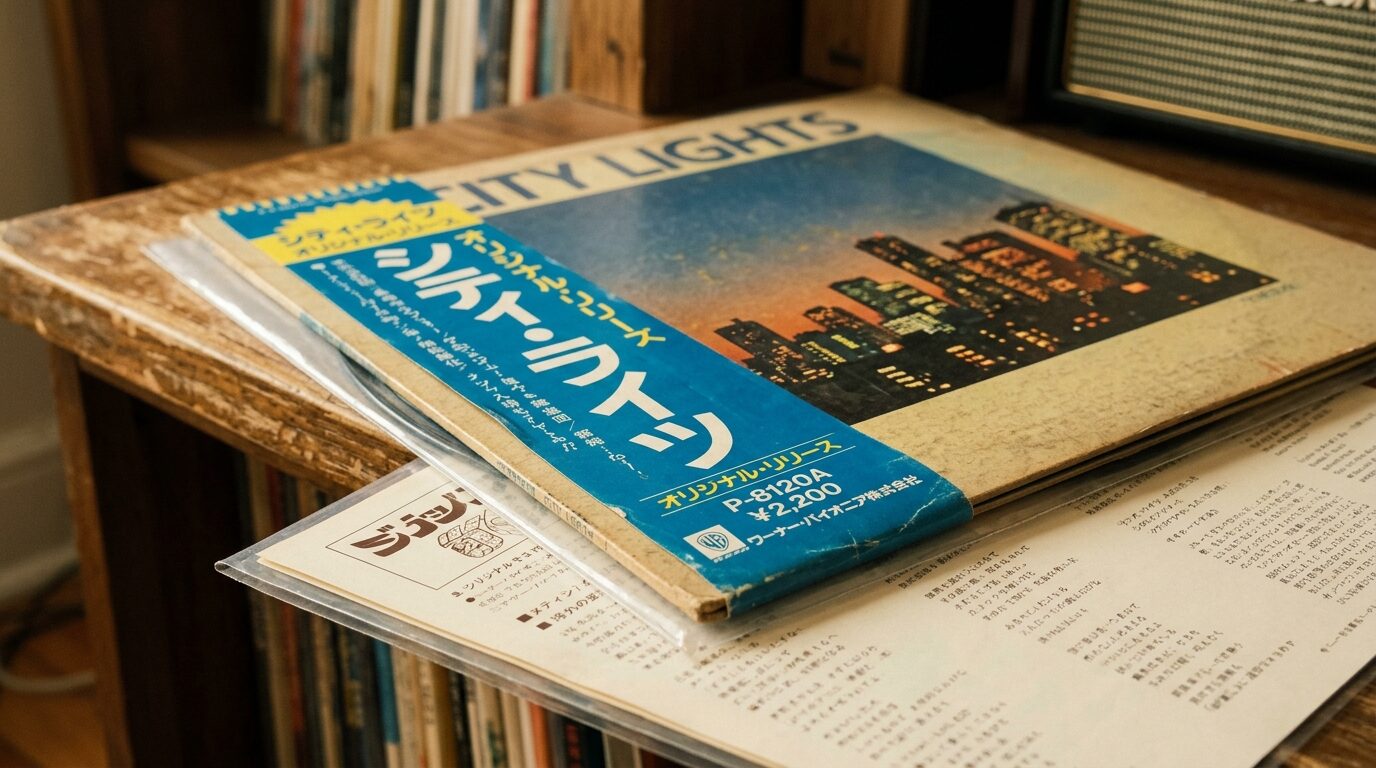 帯付きレコードと付属品の査定への影響