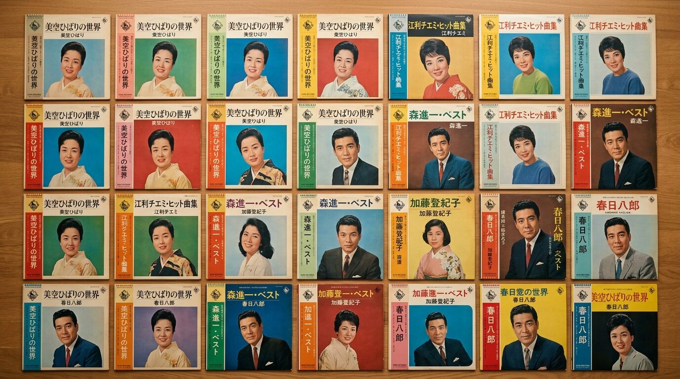 楠トシエレコード作品リストのイメージ