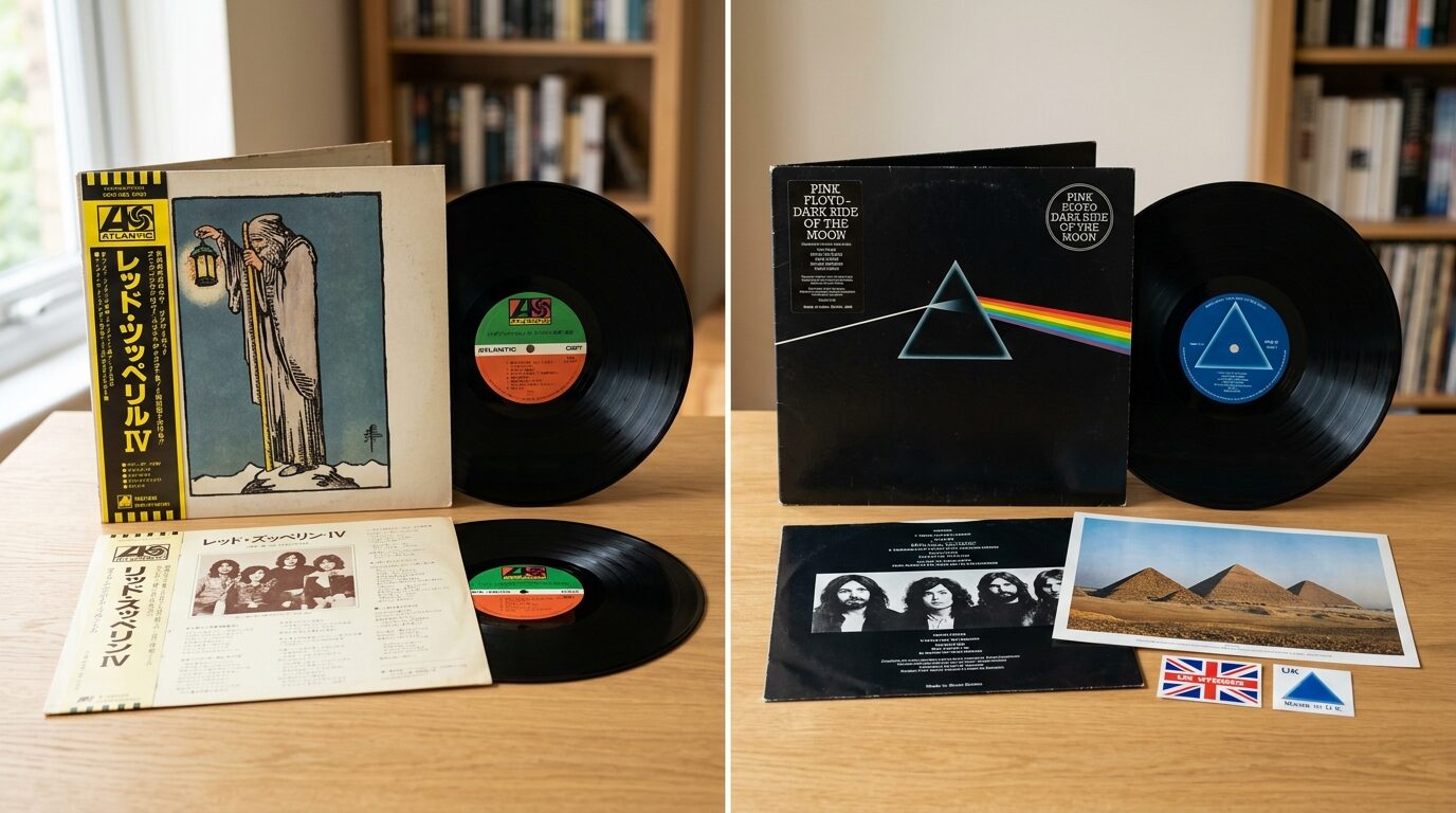 帯・付属品付きレコードの買取価格