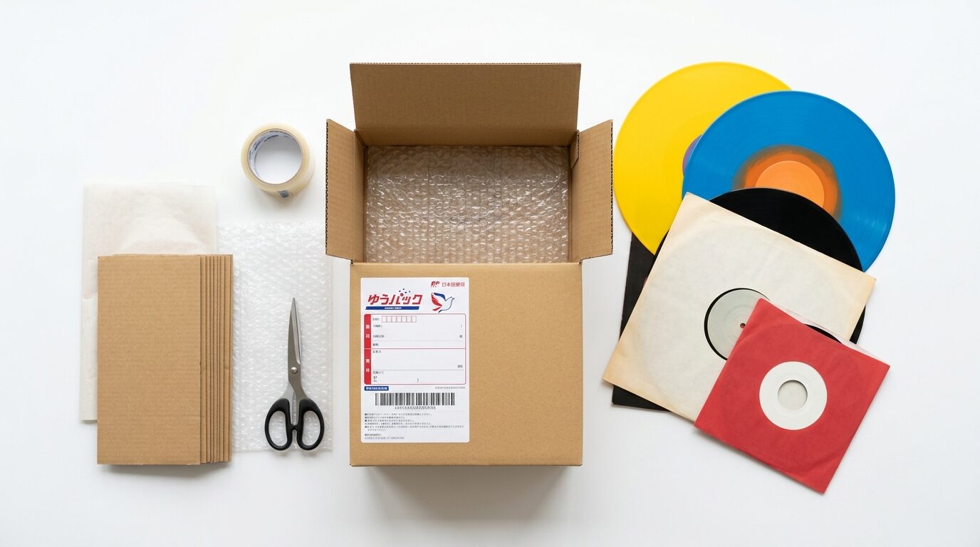 レコード宅配買取の3つの方法