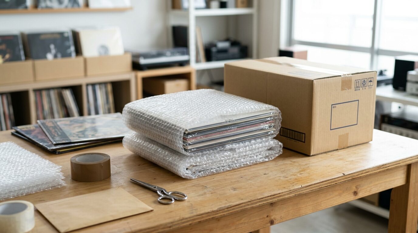 舟木一夫レコード宅配買取の流れ