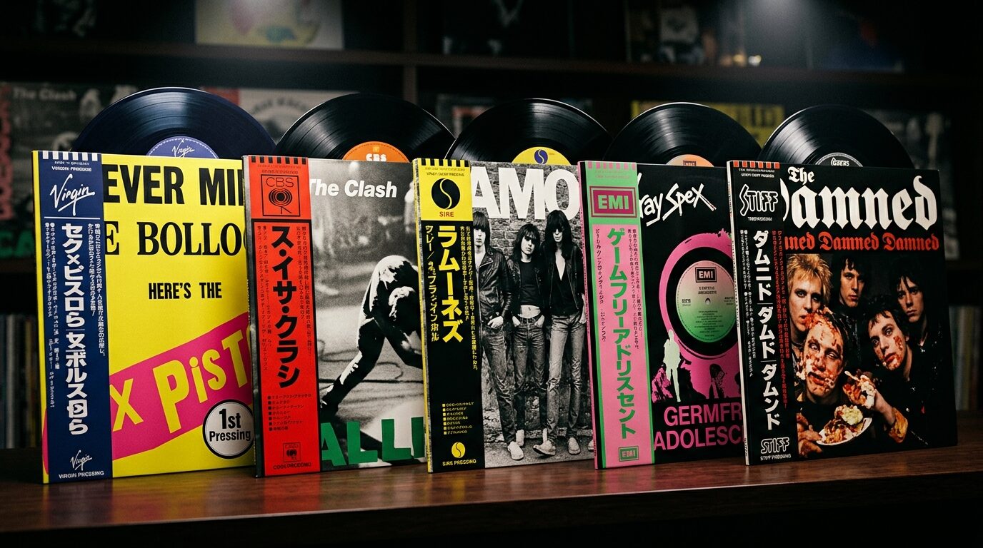 高価買取が期待できる希少パンクレコード