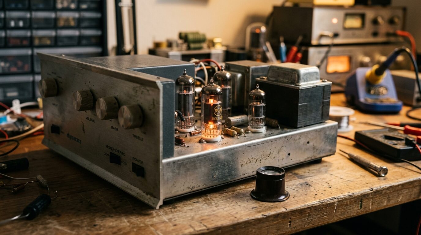 真空管アンプのオリジナル球確認査定ポイント