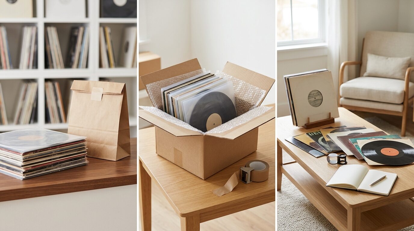 レコード買取3つの方法比較