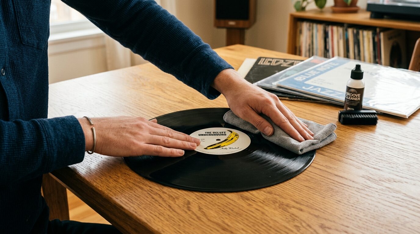 レコードを高く売るためのクリーニングのコツ