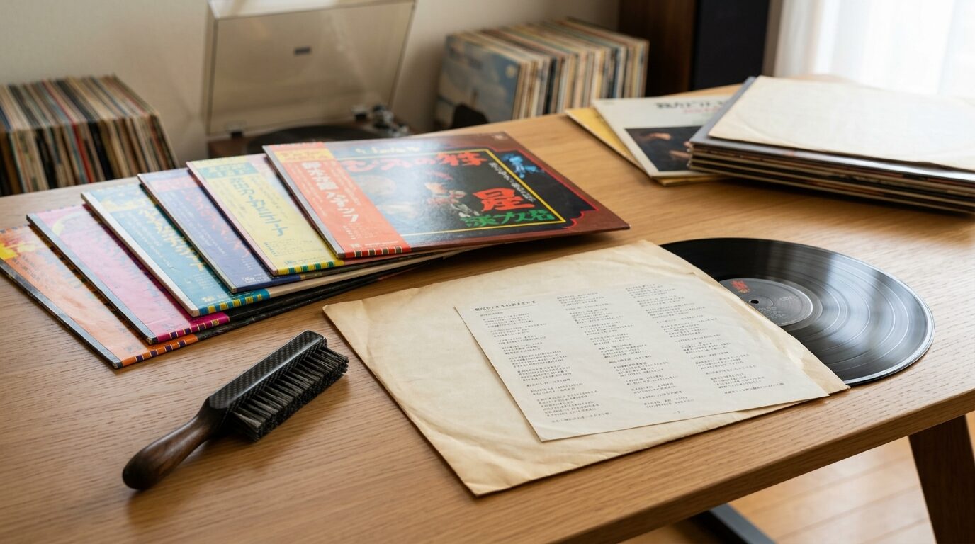 レコードを高く売るための準備