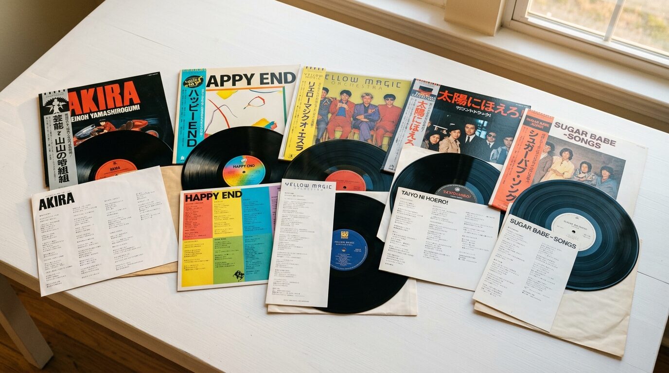 帯付き国内盤レコードの高価買取のコツ