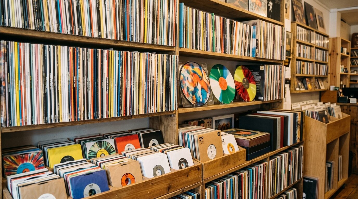 LP・EP・SP・ピクチャーディスクなど買取対象の多様なレコード