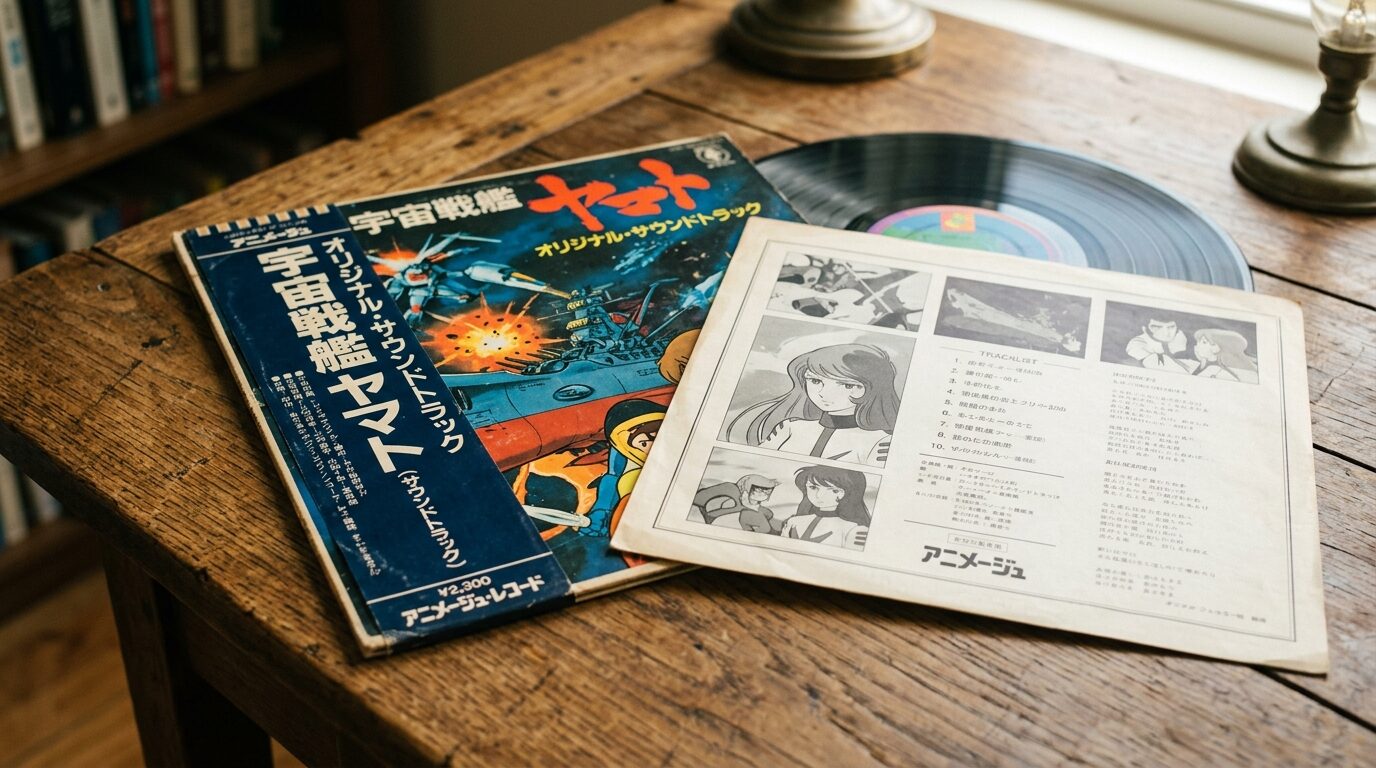 帯付きアニメレコードの査定イメージ