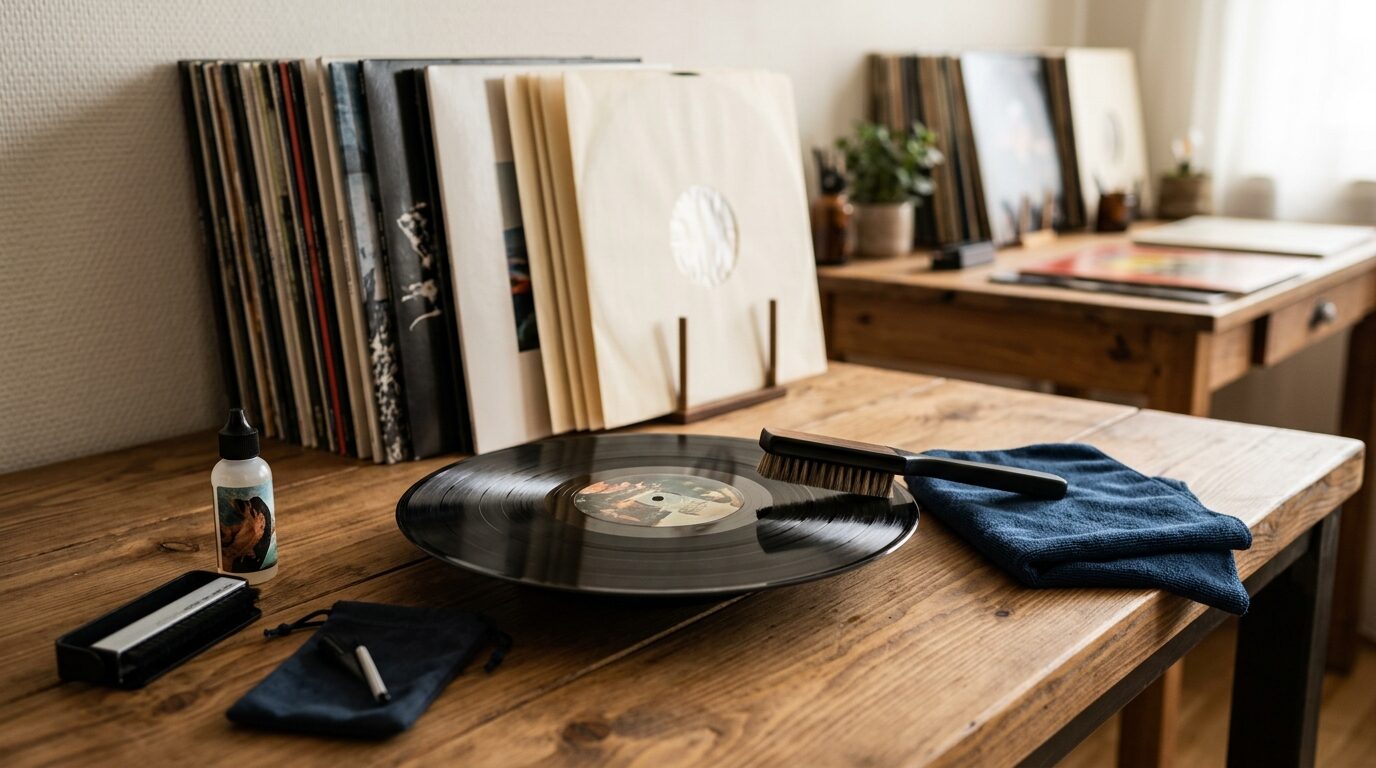 レコードを高く売るためのケア方法