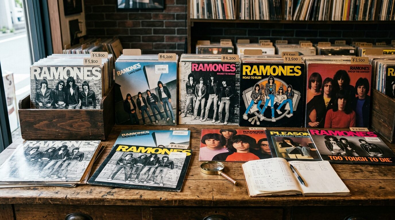 ラモーンズのレコード買取相場一覧のイメージ