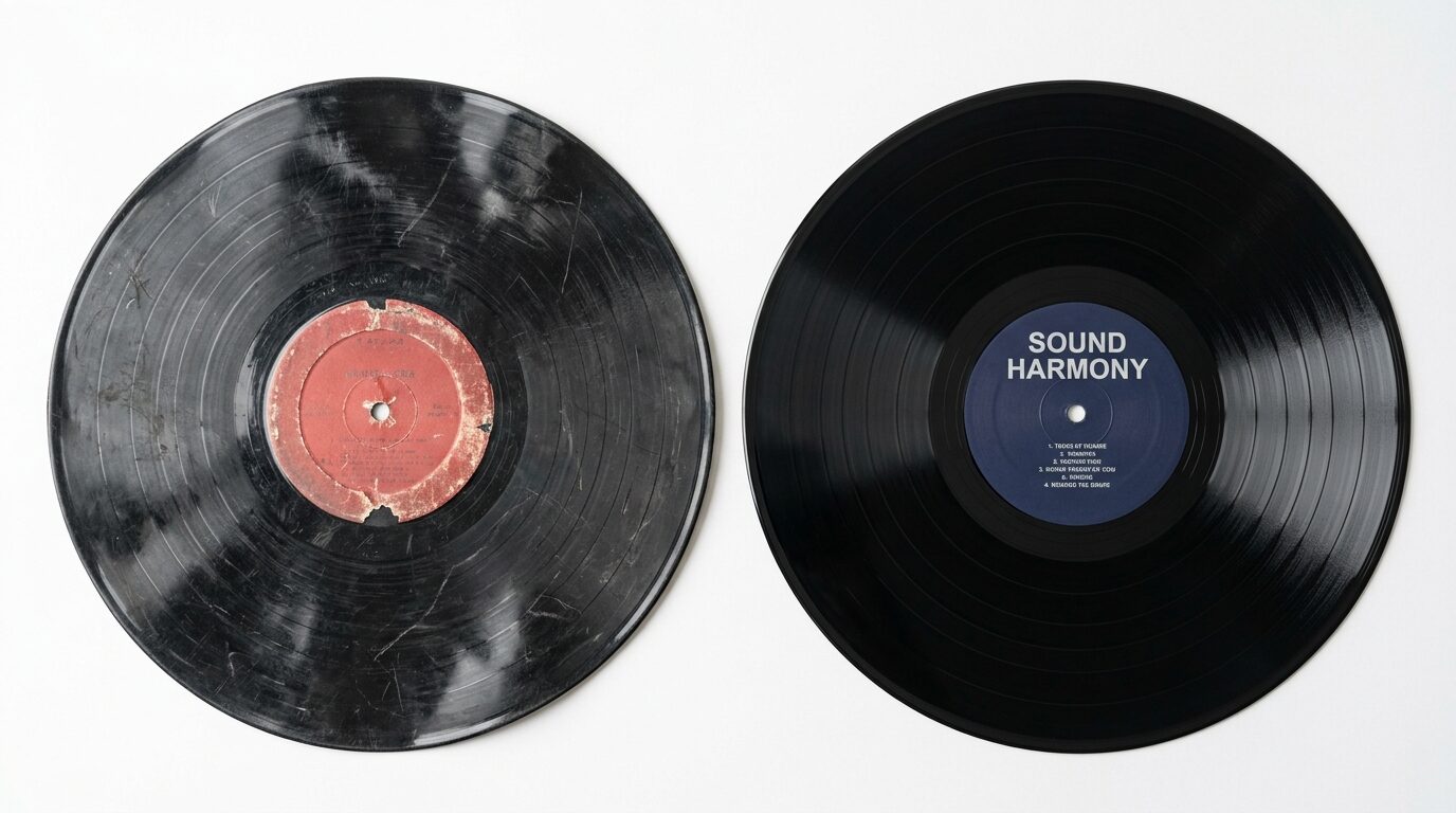 査定で減額されるレコードの状態例