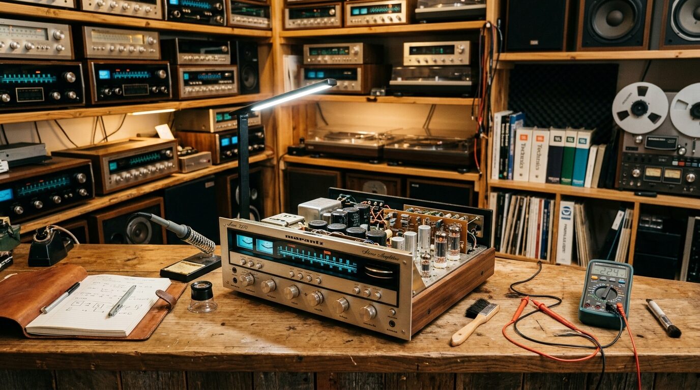 TU-Fieldでのオーディオ買取査定カウンター