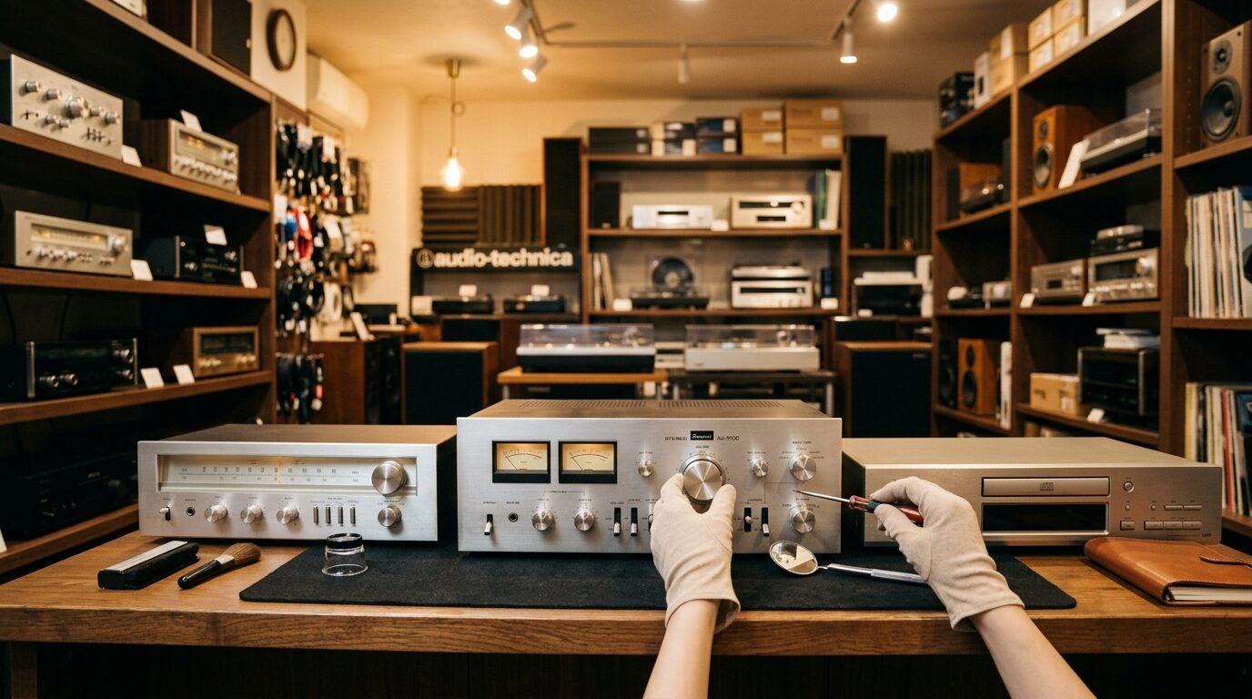 TU-Fieldでのテクニクス専門査定の様子