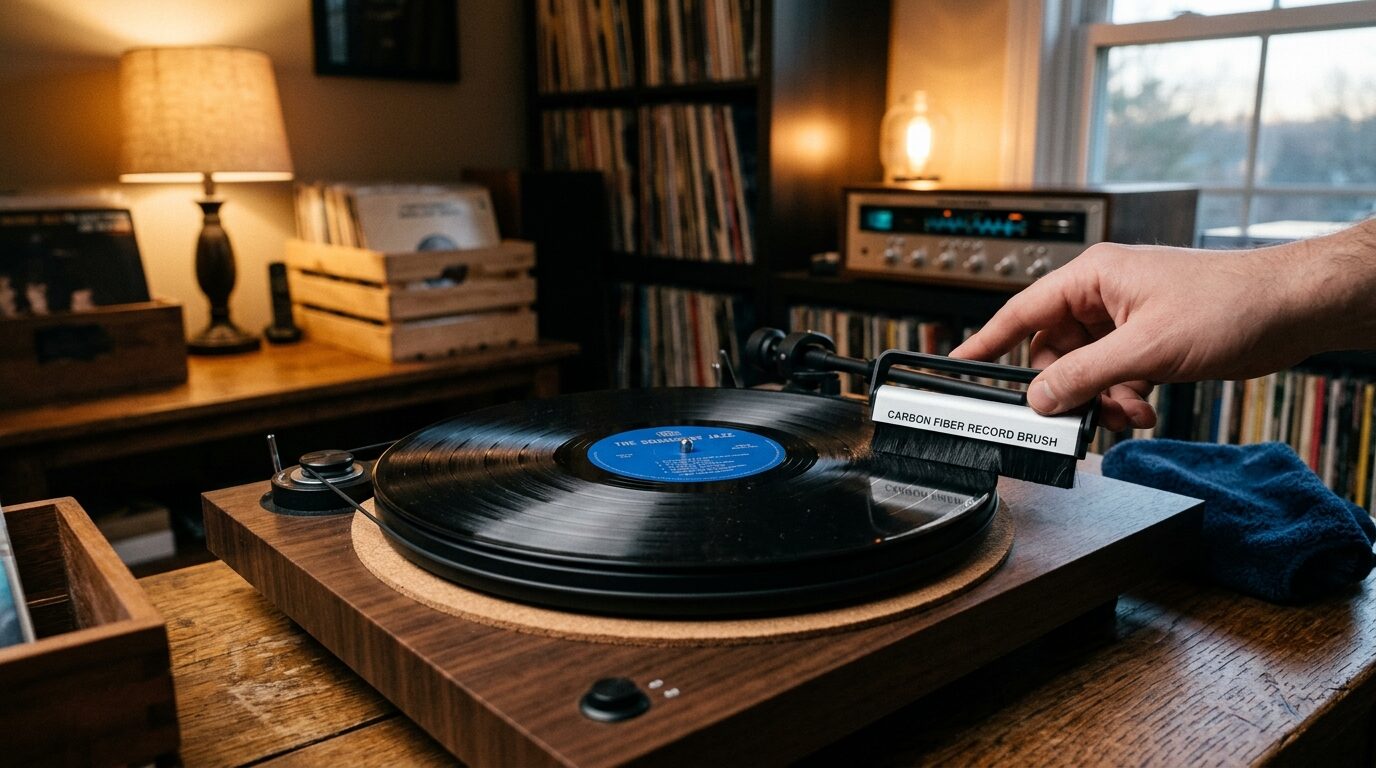 レコードを高く売るためのクリーニング