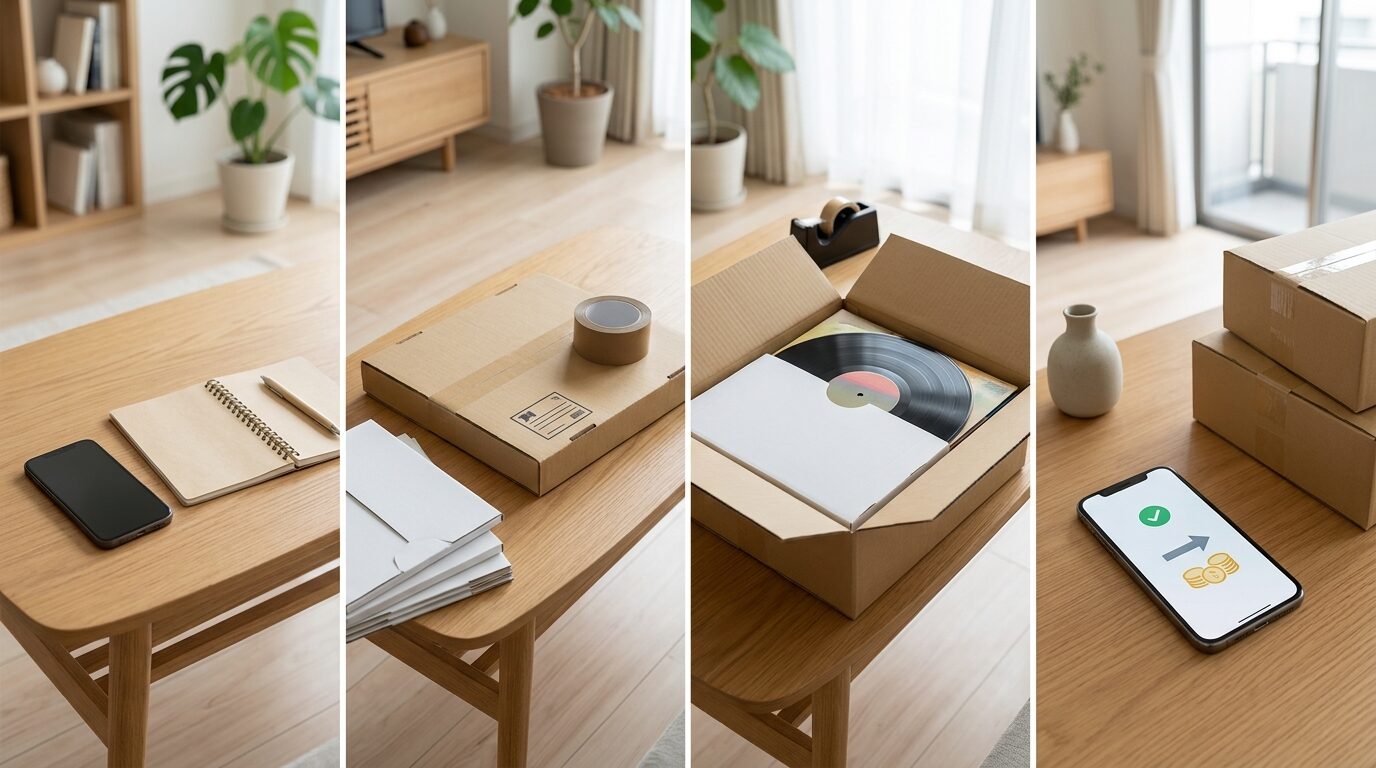 TU-Fieldの宅配買取の流れ