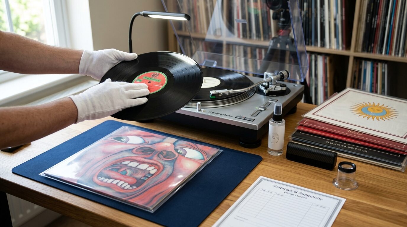キング・クリムゾンのレコードを高く売る5つのコツのイメージ画像
