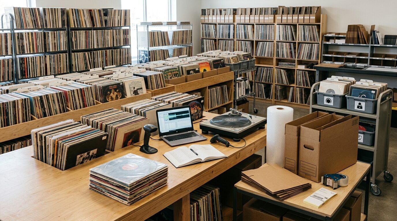 TU-Fieldのレコード宅配買取サービス