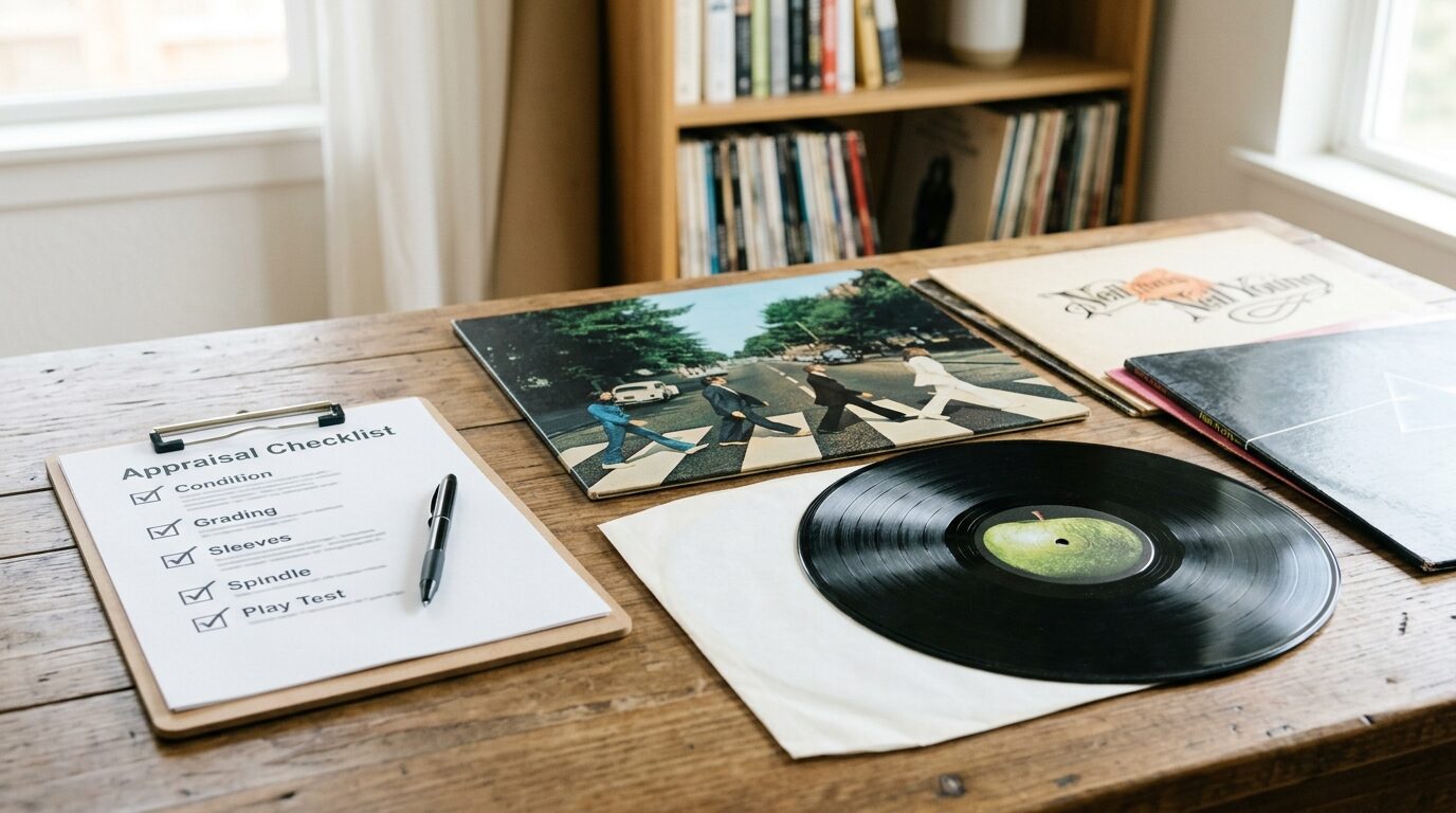 レコード買取前の状態確認チェックリスト