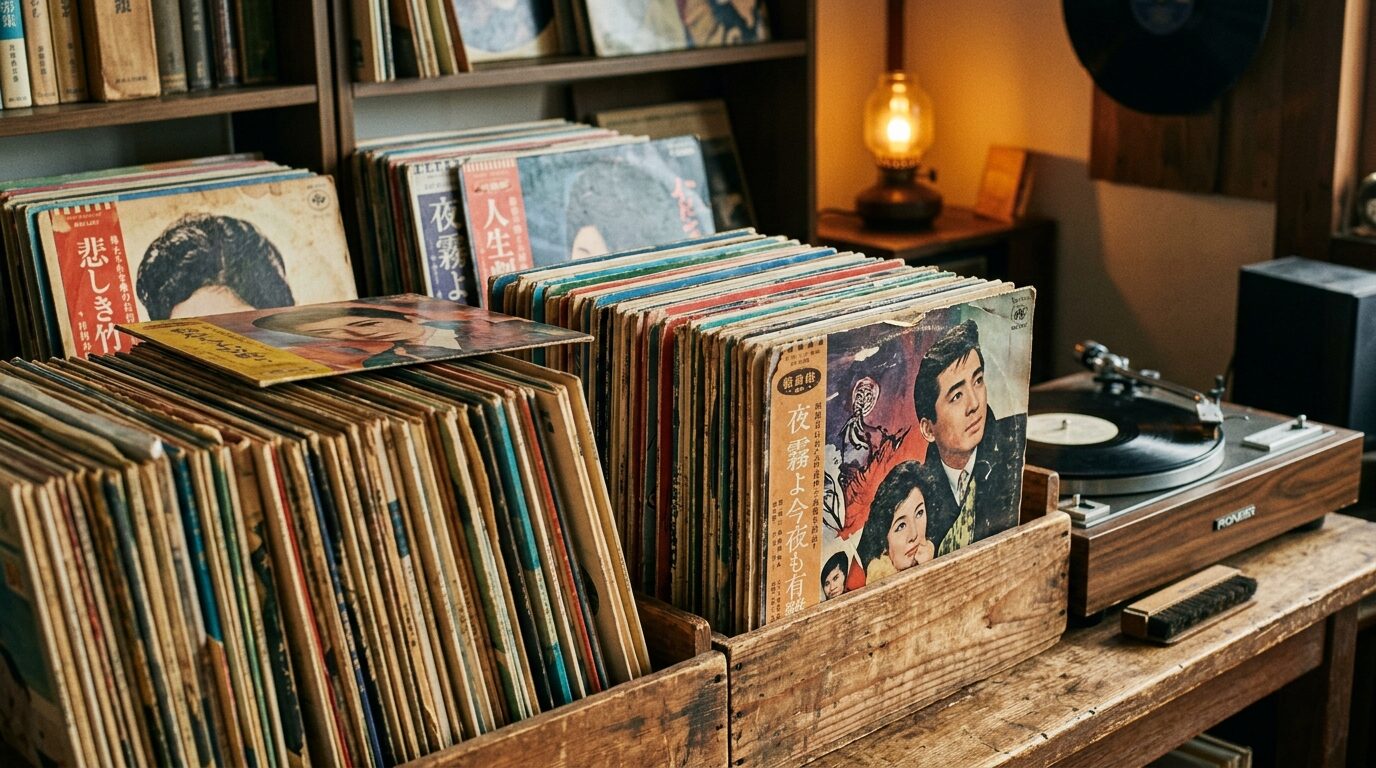 演歌歌謡曲レコードの買取相場