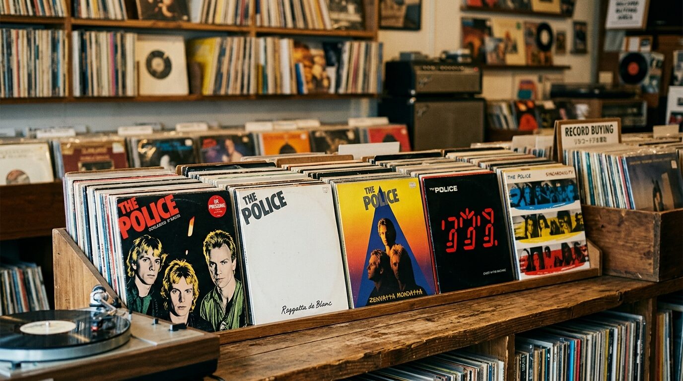 ザ・ポリスのレコード買取相場の概要のイメージ