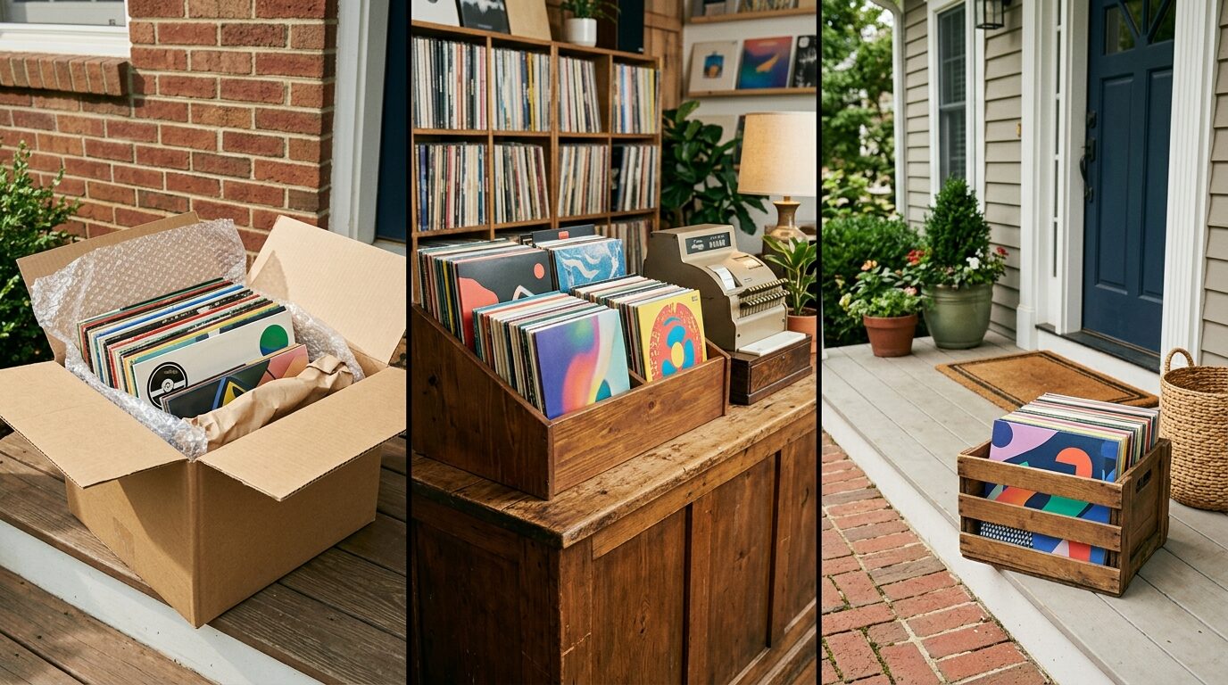 3つの買取方法のイメージ