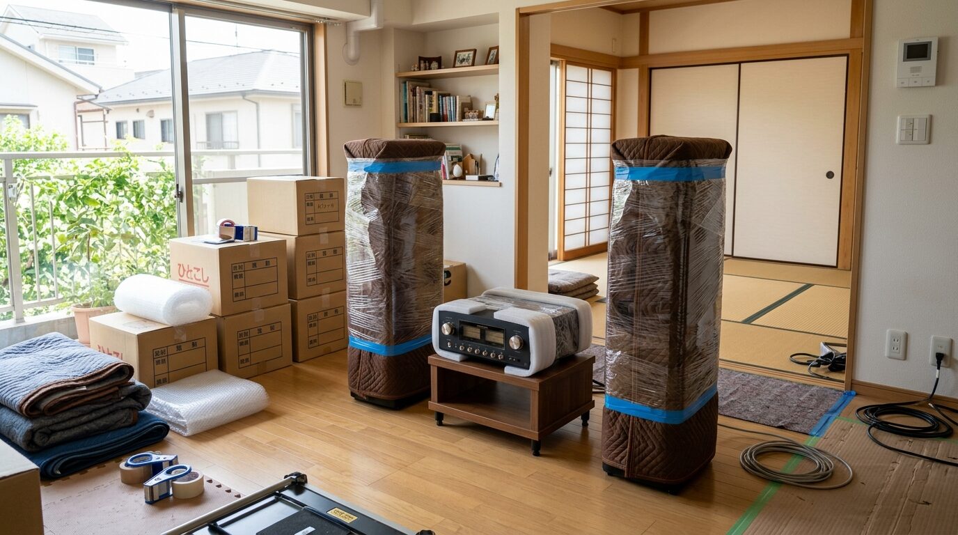 引越し・遺品整理での出張買取シーン