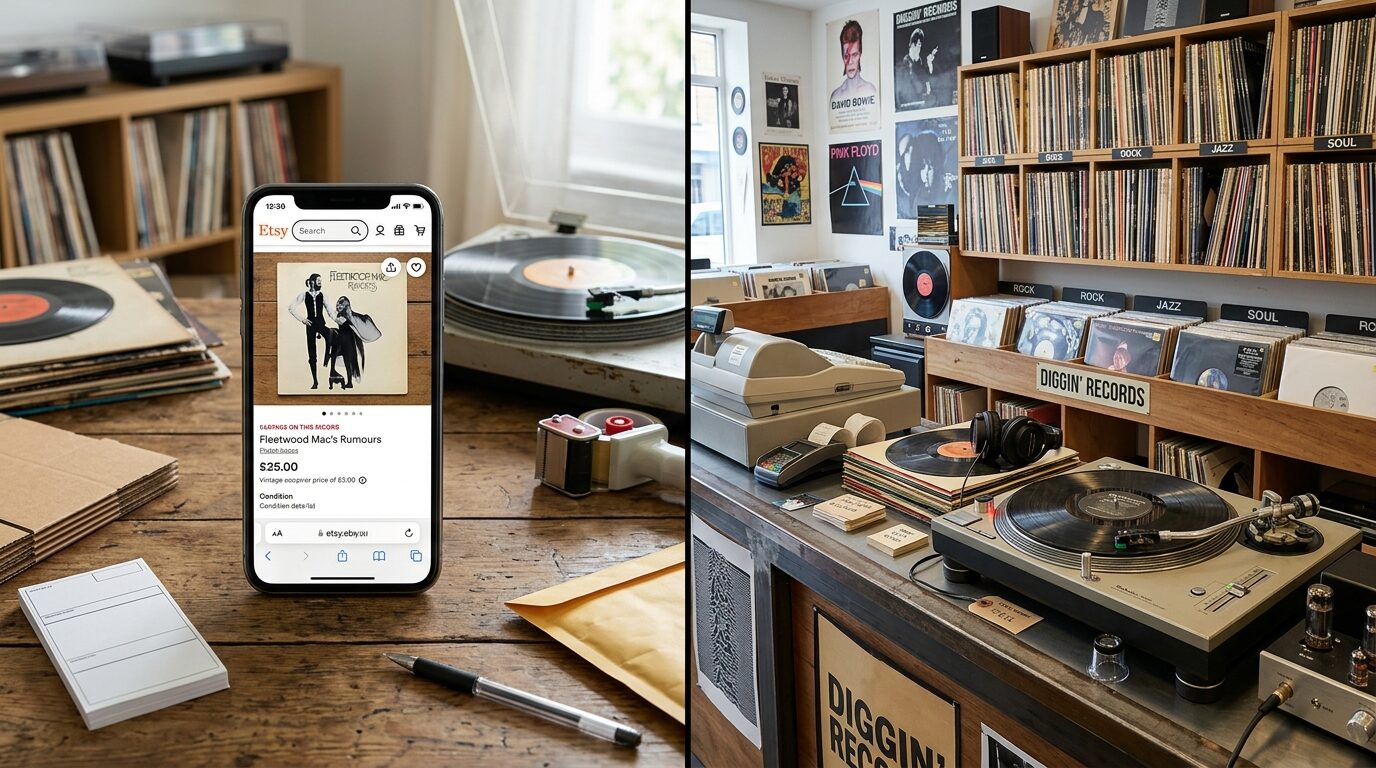 フリマアプリと専門店買取の比較