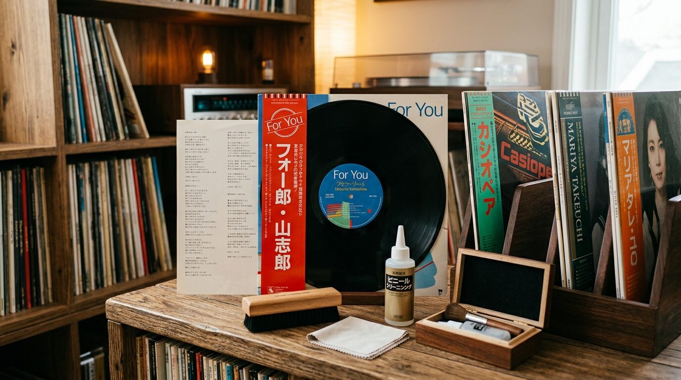 レコードを高く売るためのコツと付属品