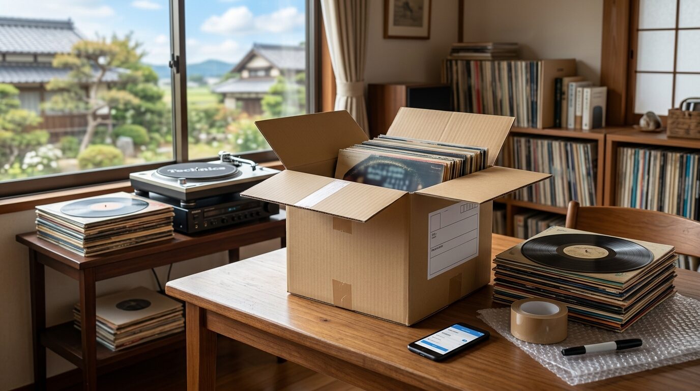 茨城県でレコードを売りたいなら宅配買取が最適な理由のイメージ