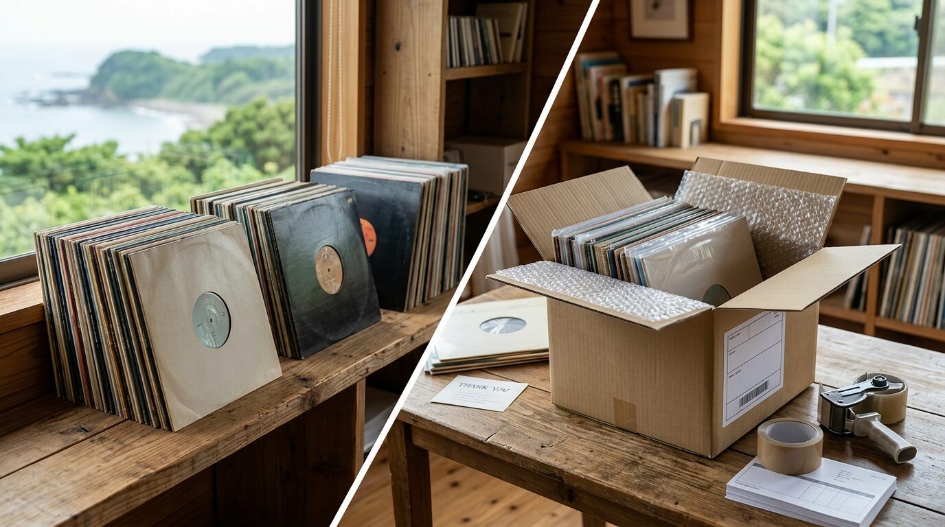 宮崎のレコード買取は宅配買取が最適な理由のイメージ