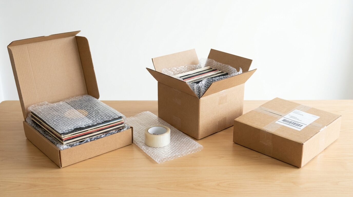 宅配買取3ステップの流れのイメージ