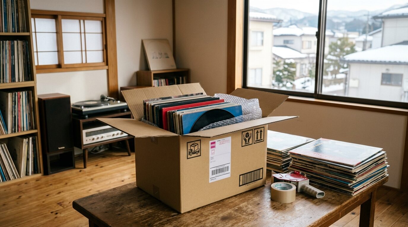 新潟からレコードを売るなら宅配買取が最適な理由のイメージ