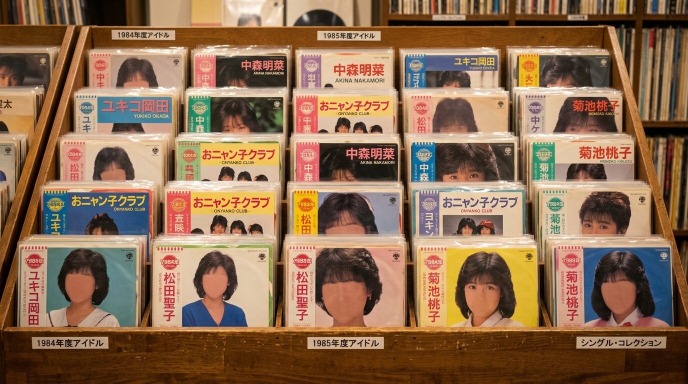 昭和アイドルレコード買取市場における岡田有希子の需要