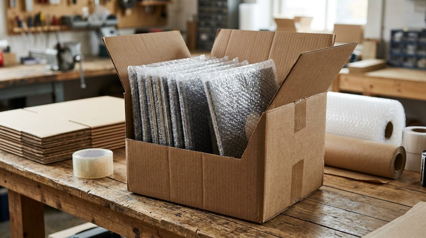 宅配買取の梱包イメージ