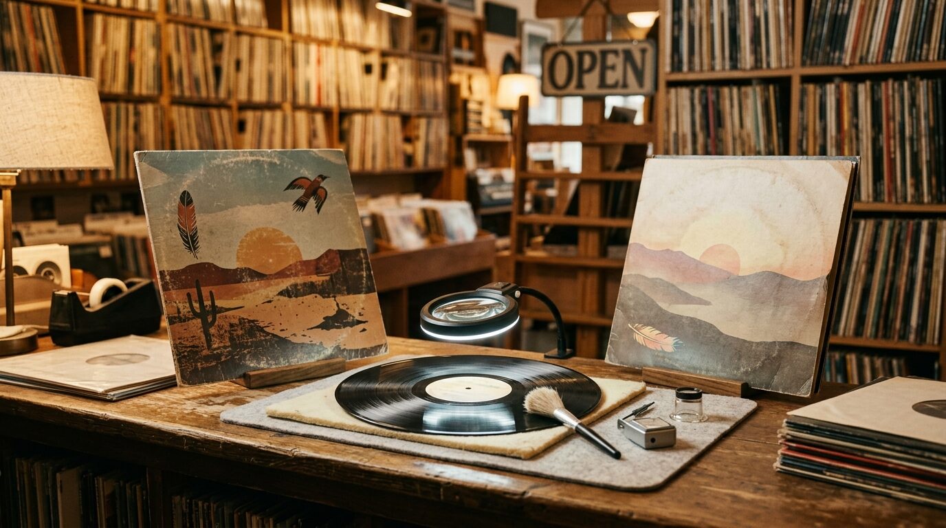 TU-Fieldのレコード専門買取サービス査定