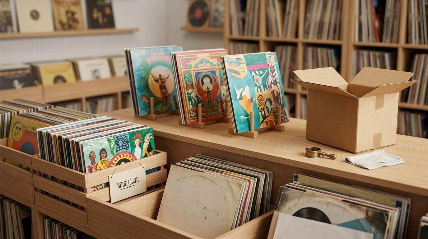 ワールドミュージックのレコードが売れにくいケースと対処法のイメージ