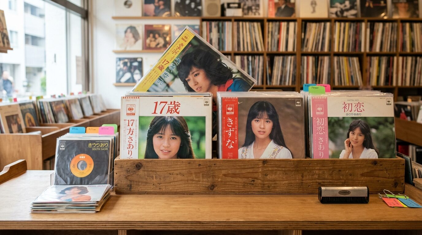 TU-Fieldが南沙織レコードを買取した事例のイメージ