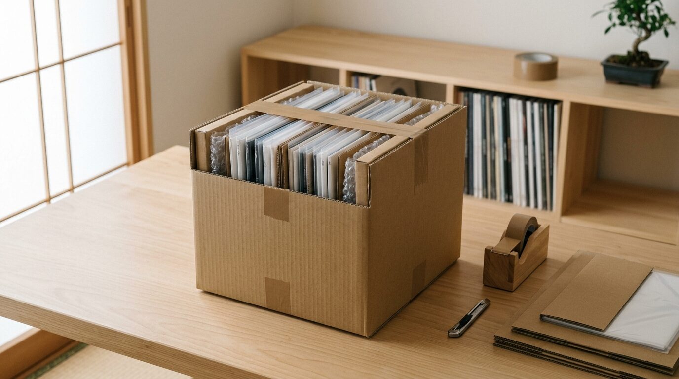 レコード買取の流れと査定申込手順