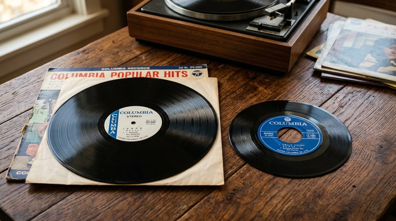 LPとEPシングルの違いと買取価値