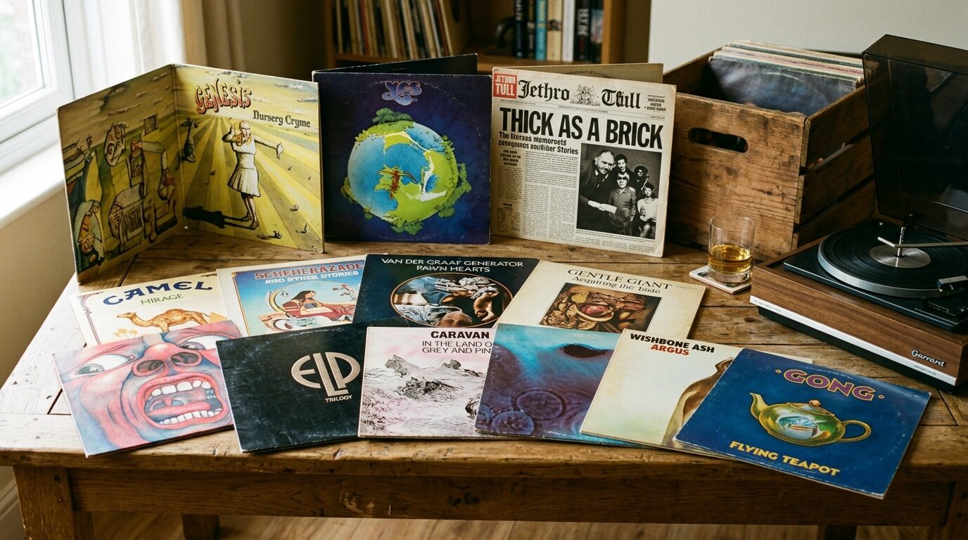 プログレッシブ・ロック関連アーティストのレコードまとめ買取