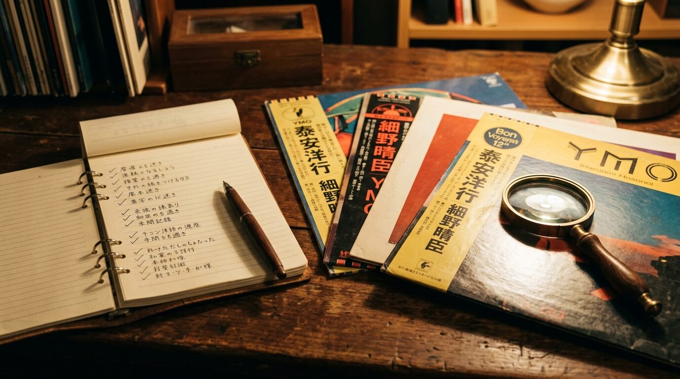 昭和レコードの価値チェックリスト