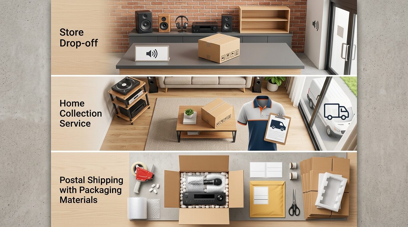 JBL買取3つの方法比較