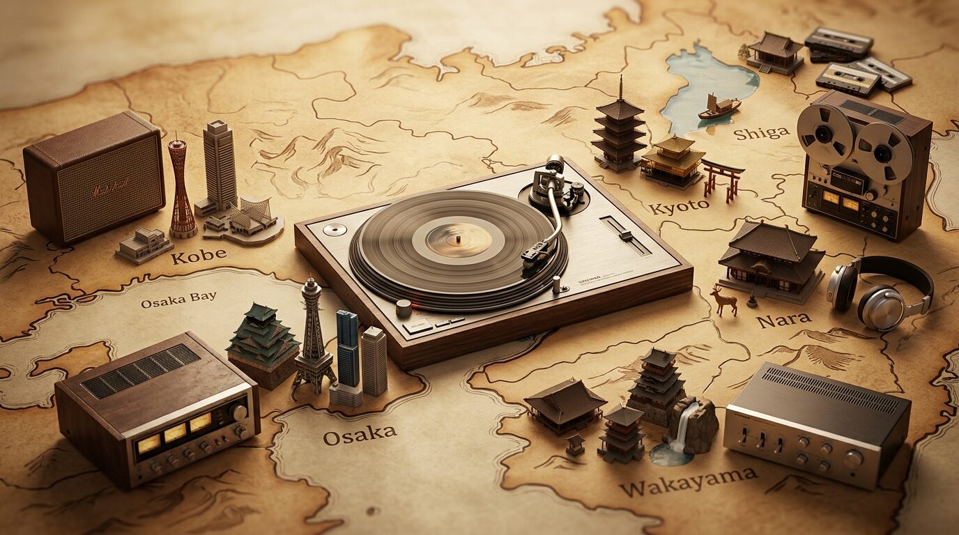 大阪・関西近畿2府4県の出張買取対応エリア