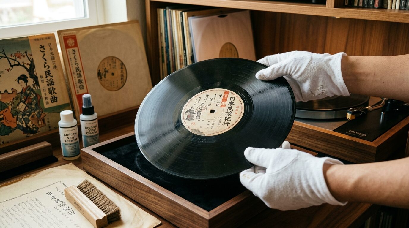 レコードを高く売るための保管と取り扱い