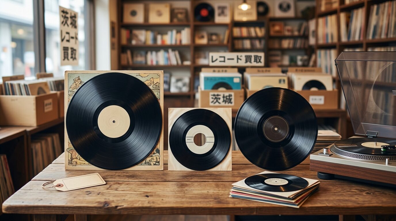 レコードLP・EP・SPの種類別｜買取価格の違いを解説のイメージ