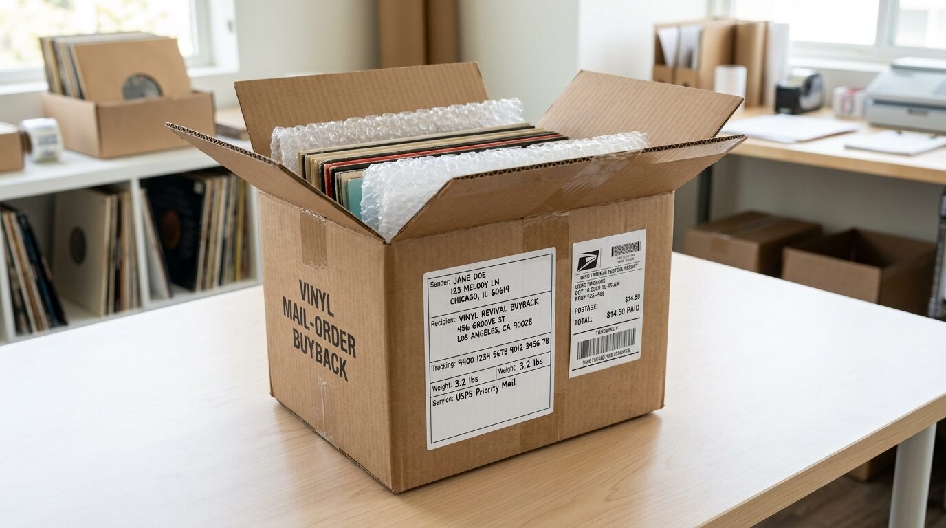 天地真理レコード宅配買取の3つの方法比較