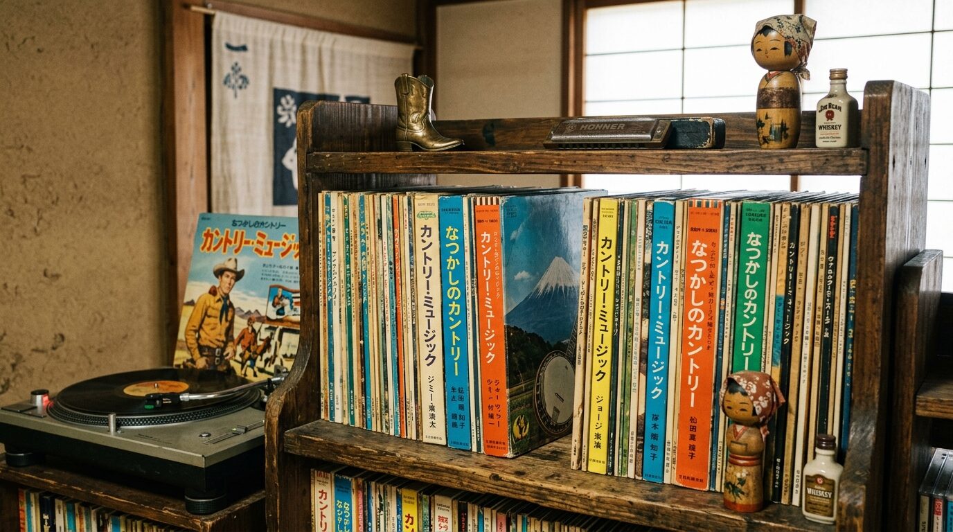 日本の和カントリーレコードコレクション