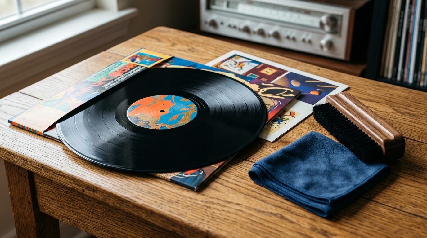 レコードを高く売るための準備イメージ